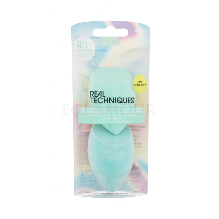 Real Techniques Miracle Complexion Sponge Summer Haze Zestaw gąbeczka do pokładu w płynie 1 szt. + gąbeczka do pudru 1 szt.