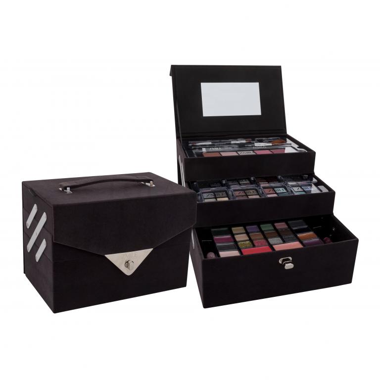 ZMILE COSMETICS Beauty Case Velvety Limited Grey Zestaw kosmetyków dla kobiet 80,2 g