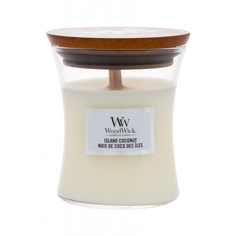 WoodWick Island Coconut Świeczka zapachowa 85 g