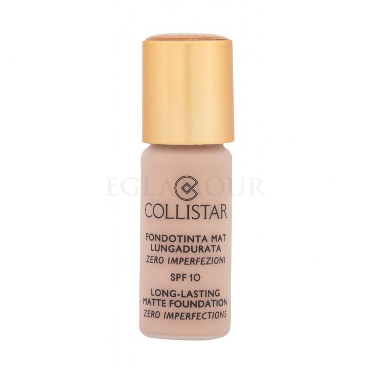 Collistar Long-Lasting Matte SPF10 Podkład dla kobiet 10 ml Odcień 2 tester