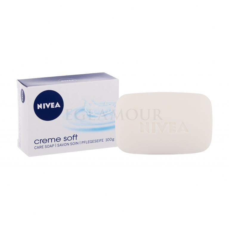 Nivea Creme Care Soft Mydło w kostce dla kobiet 100 g Uszkodzone pudełko