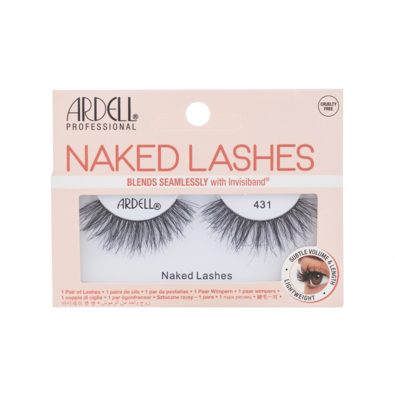 Ardell Naked Lashes 431 Sztuczne rzęsy dla kobiet 1 szt Odcień Black