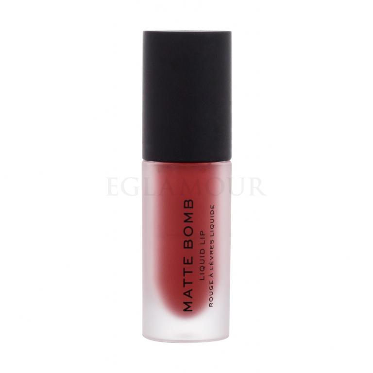 Makeup Revolution London Matte Bomb Pomadka dla kobiet 4,6 ml Odcień Lure Red