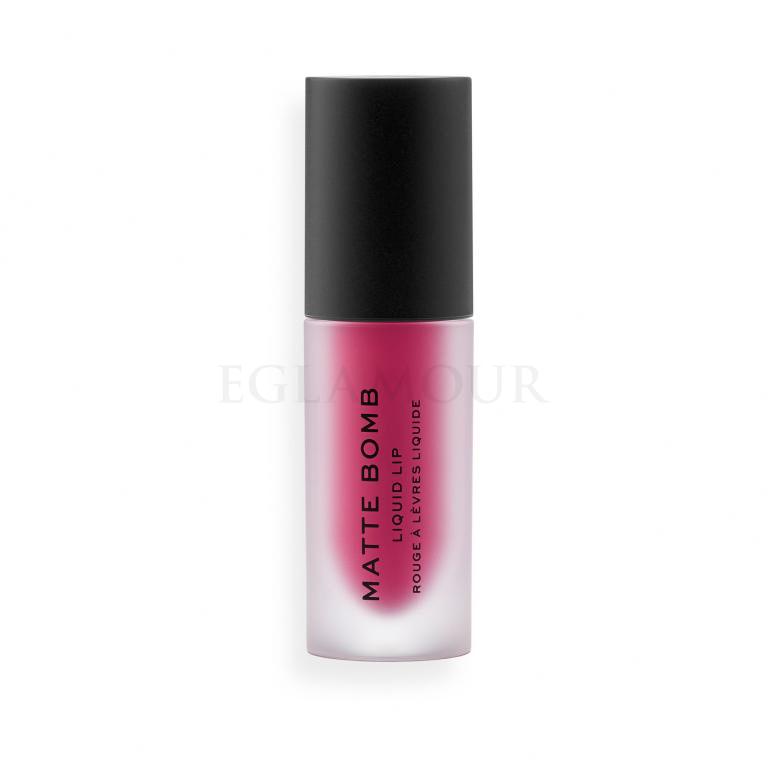 Makeup Revolution London Matte Bomb Pomadka dla kobiet 4,6 ml Odcień Burgundy Star