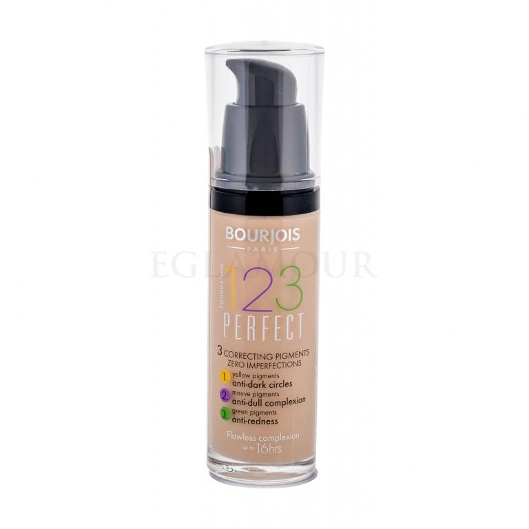 BOURJOIS Paris 123 Perfect Podkład dla kobiet 30 ml Odcień 52 Vanille uszkodzony flakon