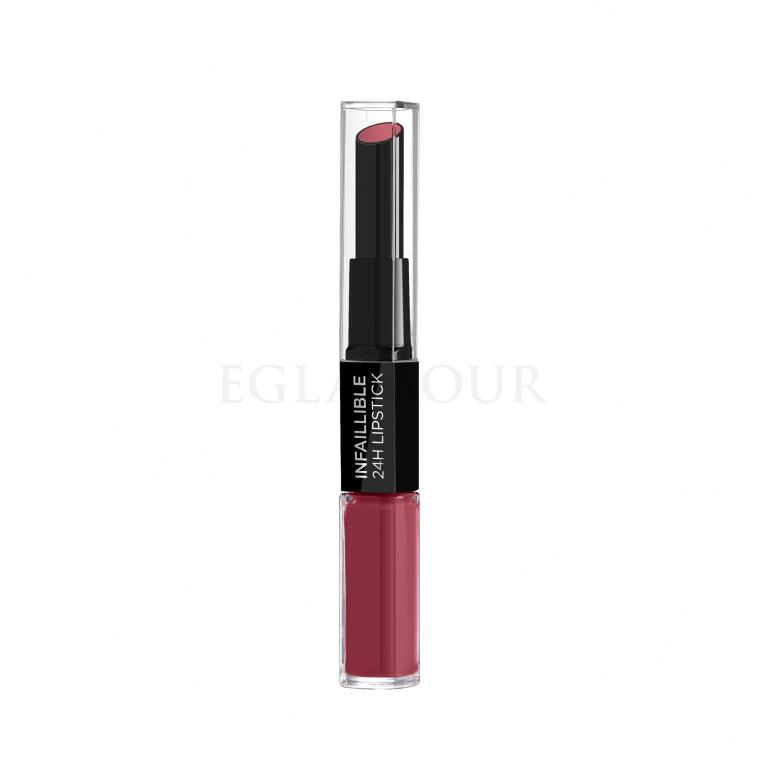 L&#039;Oréal Paris Infaillible 24H Lipstick Pomadka dla kobiet 5 ml Odcień 804 Metro-Proof Rose