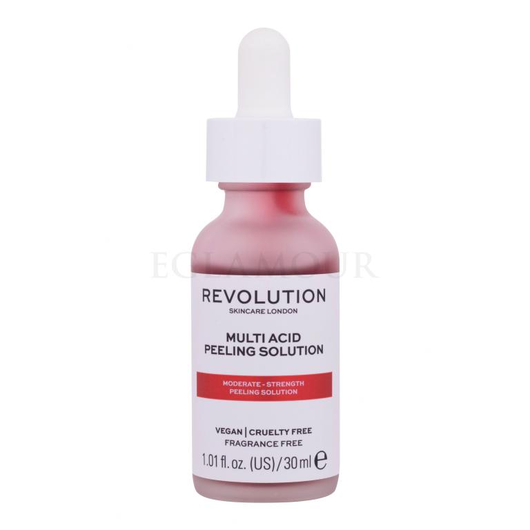 Revolution Skincare Multi Acid Moderate - Strength Peeling Solution Peeling dla kobiet 30 ml