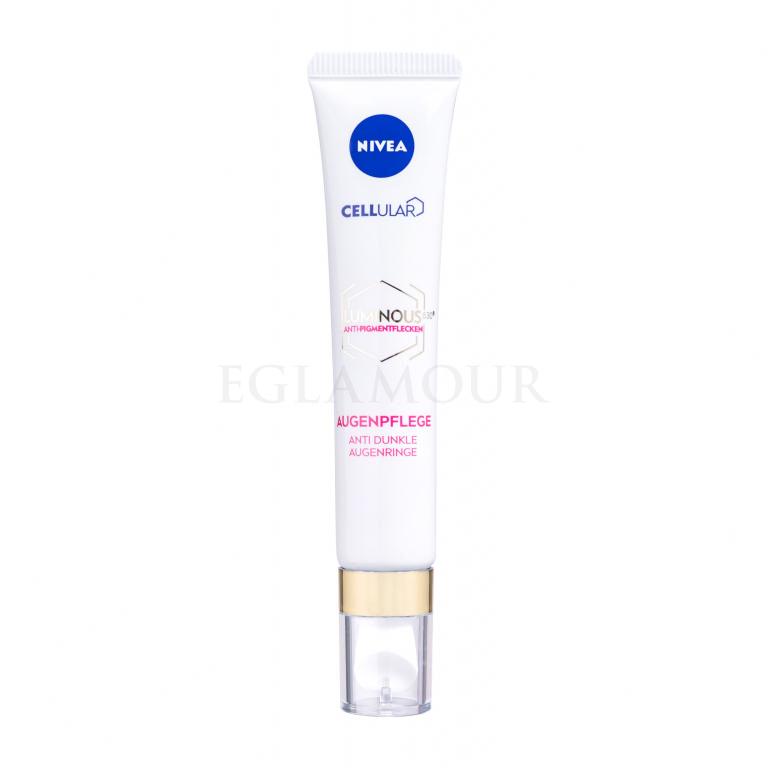 Nivea Luminous 630 Anti Dark-Spot Krem pod oczy dla kobiet 15 ml