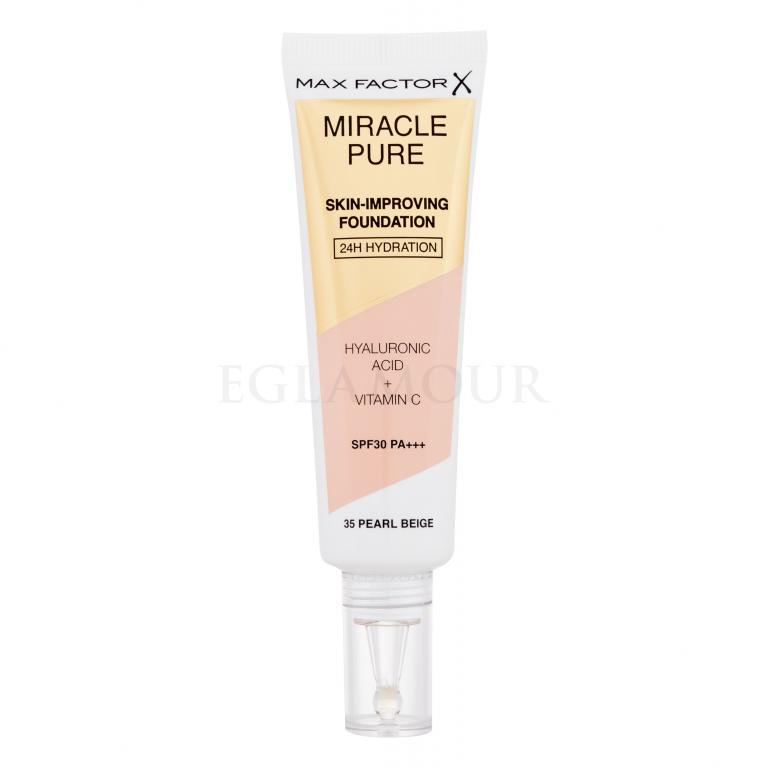 Max Factor Miracle Pure Skin-Improving Foundation SPF30 Podkład dla kobiet 30 ml Odcień 35 Pearl Beige