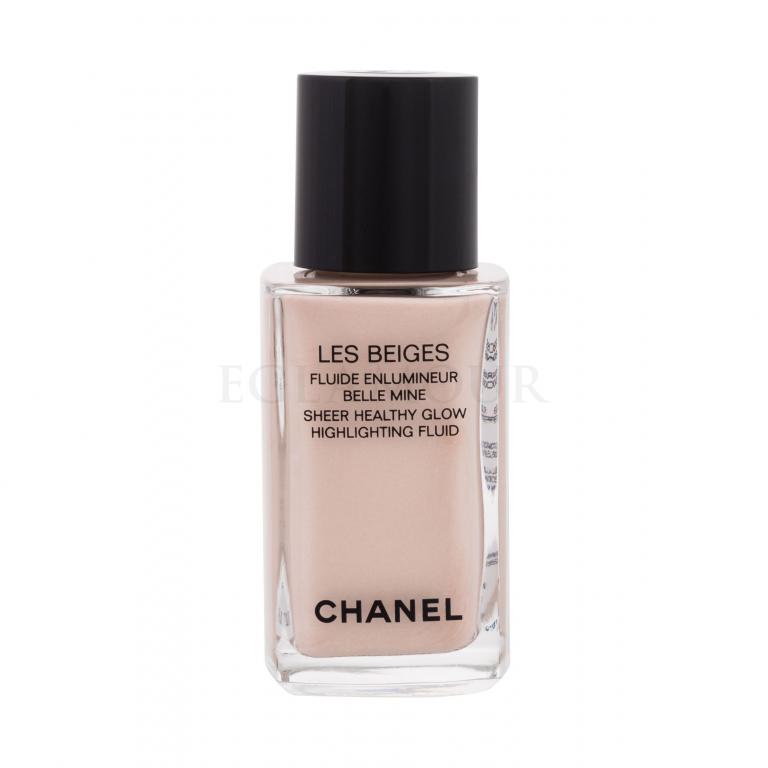 Chanel Les Beiges Sheer Healthy Glow Highlighting Fluid Rozświetlacz dla kobiet 30 ml Odcień Pearly Glow