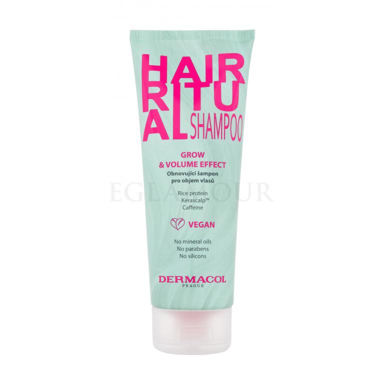 Dermacol Hair Ritual Grow &amp; Volume Shampoo Szampon do włosów dla kobiet 250 ml