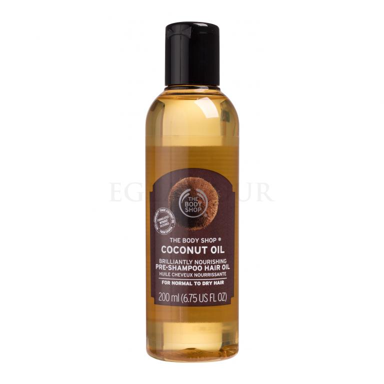 The Body Shop Coconut Pre-Shampoo Hair Oil Olejek do włosów dla kobiet 200 ml