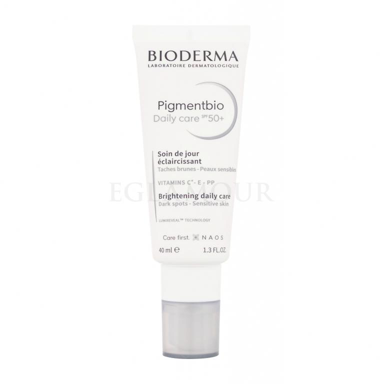 BIODERMA Pigmentbio Daily Care SPF50+ Krem do twarzy na dzień dla kobiet 40 ml