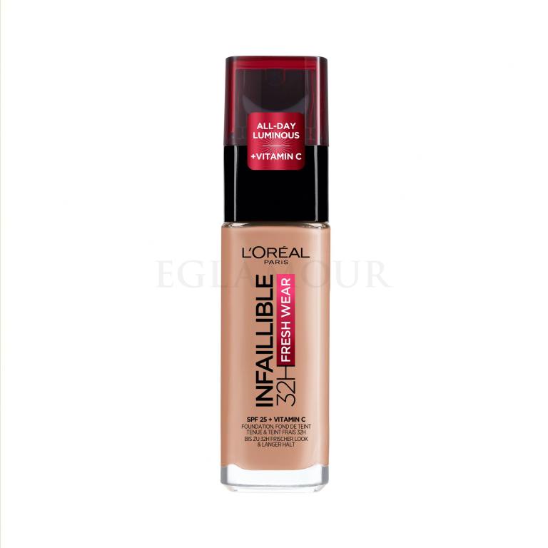 L&#039;Oréal Paris Infaillible 32H Fresh Wear SPF25 Podkład dla kobiet 30 ml Odcień 160