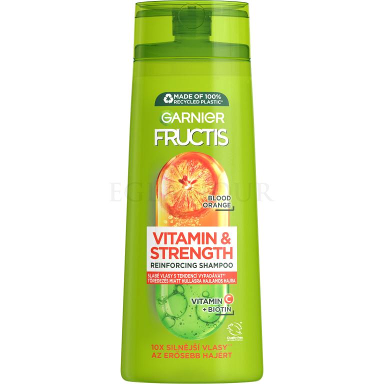 Garnier Fructis Vitamin &amp; Strength Reinforcing Shampoo Szampon do włosów dla kobiet 250 ml