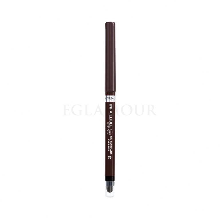 L&#039;Oréal Paris Infaillible Grip 36H Gel Automatic Eye Liner Kredka do oczu dla kobiet 1,2 g Odcień 004 Brown Denim