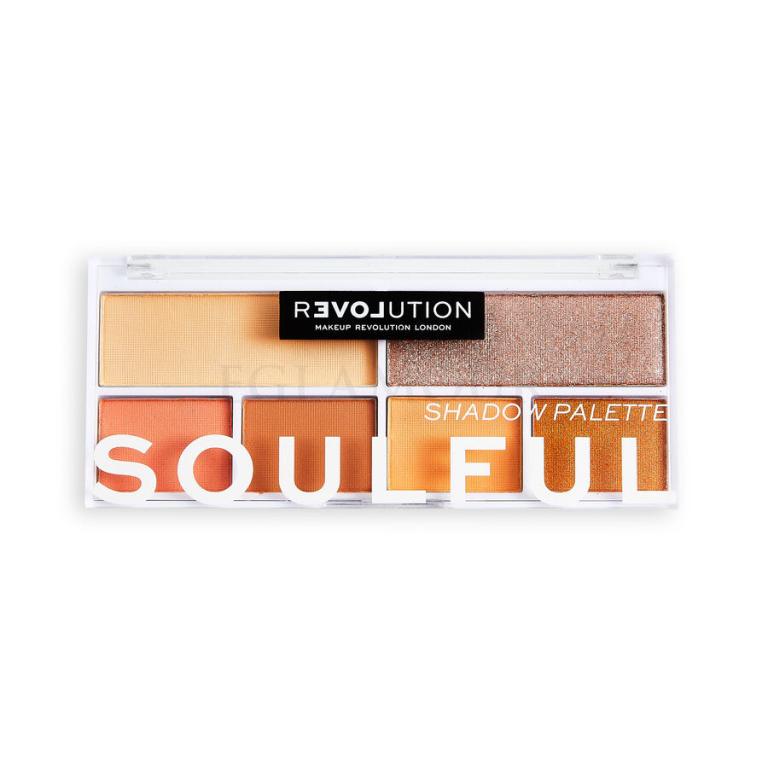 Revolution Relove Colour Play Shadow Palette Cienie do powiek dla kobiet 5,2 g Odcień Soulful