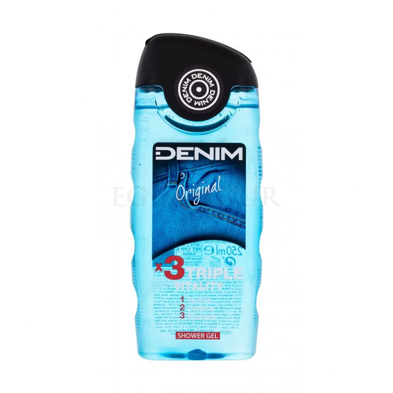 Denim Original Triple Vitality Żel pod prysznic dla mężczyzn 250 ml