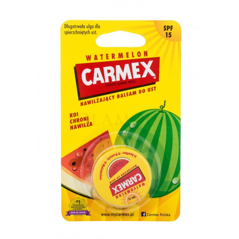 Carmex Watermelon SPF15 Balsam do ust dla kobiet 7,5 g