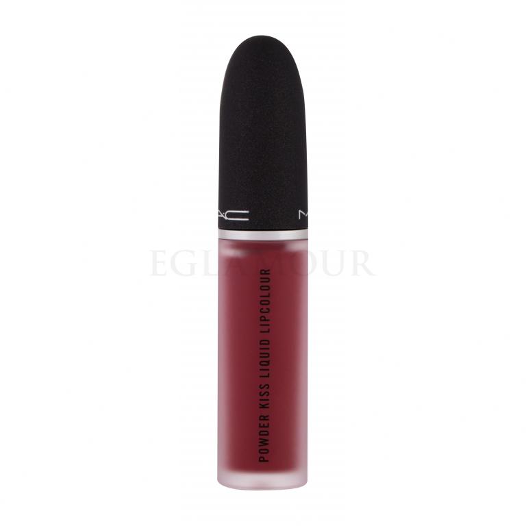 MAC Powder Kiss Liquid Pomadka dla kobiet 5 ml Odcień 991 Devoted To Chili