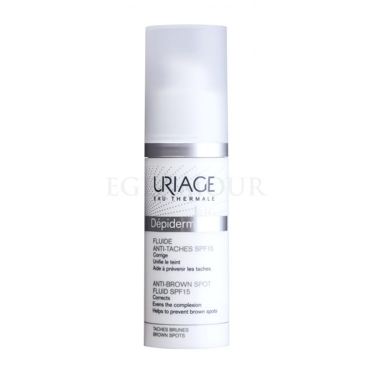 Uriage Dépiderm Anti-Brown Spot Fluid SPF15 Krem do twarzy na dzień dla kobiet 30 ml