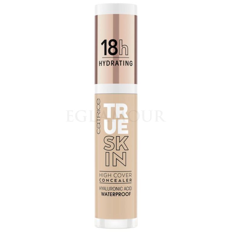 Catrice True Skin High Cover Concealer Korektor dla kobiet 4,5 ml Odcień 020 Warm Beige