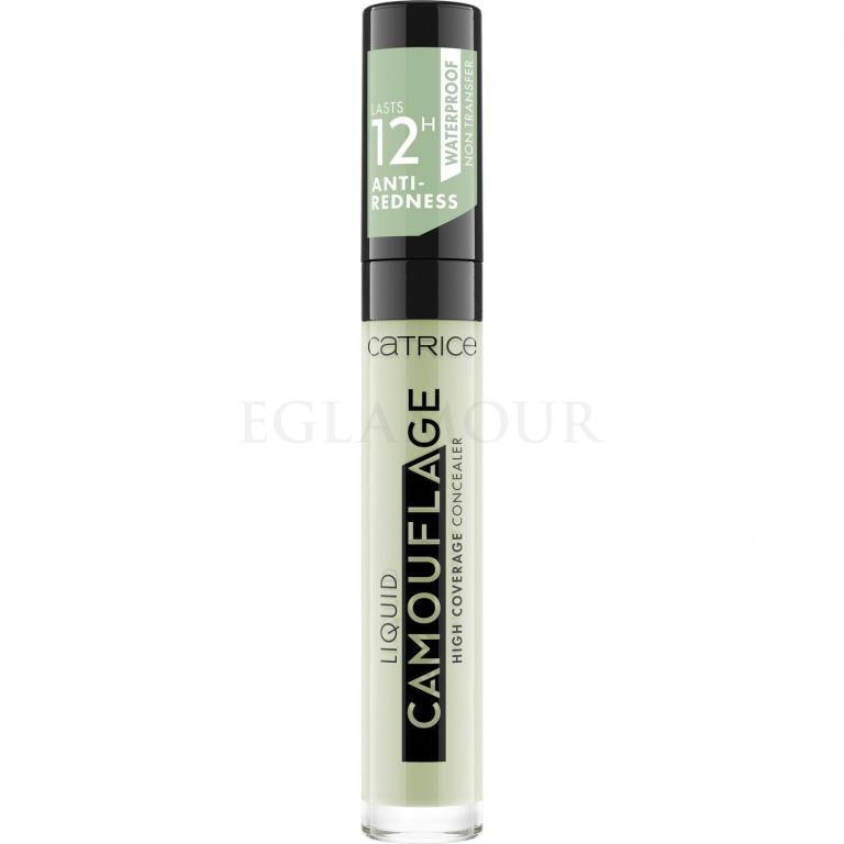 Catrice Camouflage Liquid High Coverage 12h Korektor dla kobiet 5 ml Odcień 200 Anti-Red