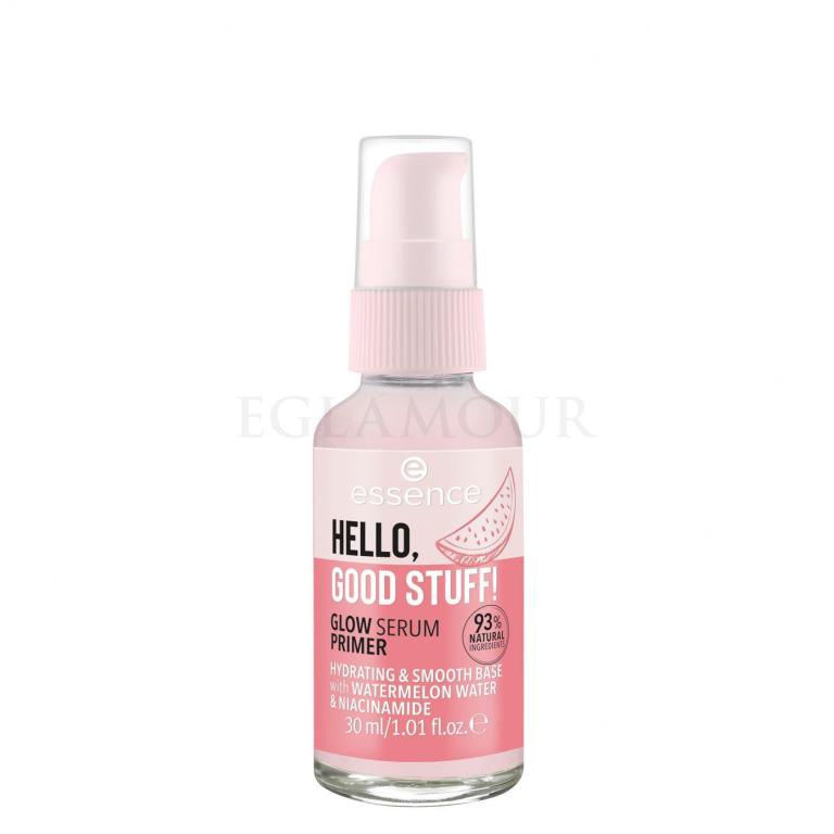 Essence Hello, Good Stuff! Glow Serum Primer Baza pod makijaż dla kobiet 30 ml