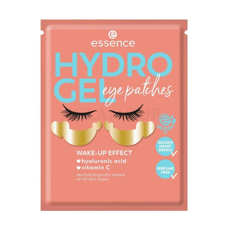 Essence Hydro Gel Eye Patches Wake-Up Effect Maseczka na okolice oczu dla kobiet 1 szt