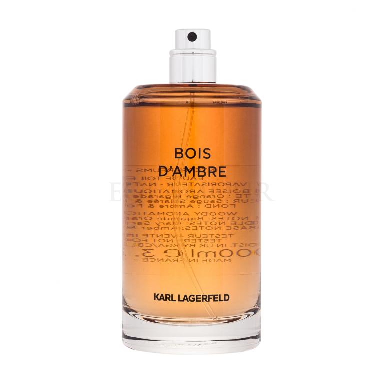 Karl Lagerfeld Les Parfums Matières Bois d&#039;Ambre Woda toaletowa dla mężczyzn 100 ml tester