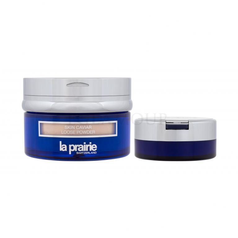 La Prairie Skin Caviar Loose Powder Puder dla kobiet Odcień 1 Translucent Zestaw