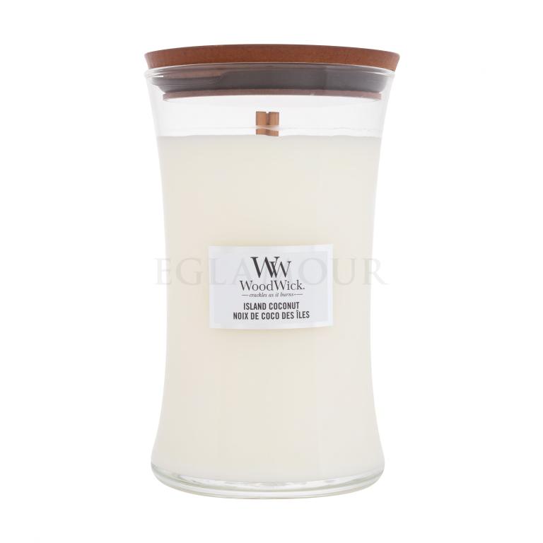 WoodWick Island Coconut Świeczka zapachowa 610 g