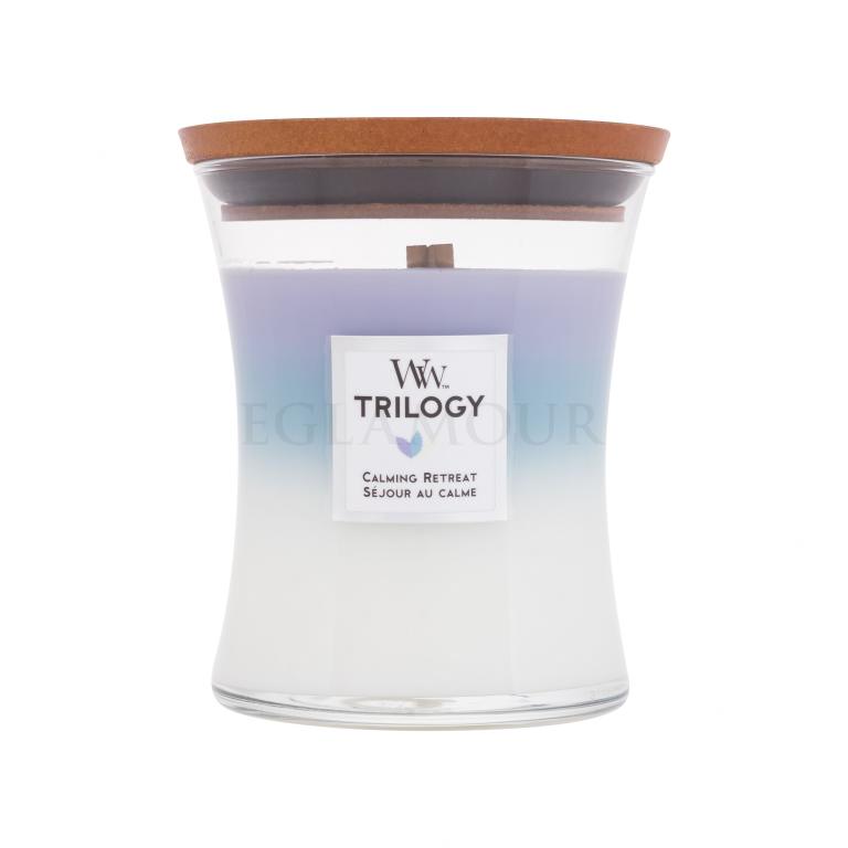 WoodWick Trilogy Calming Retreat Świeczka zapachowa 275 g