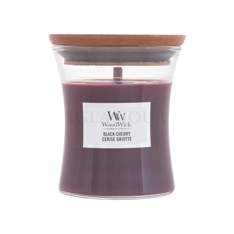 WoodWick Black Cherry Świeczka zapachowa 85 g