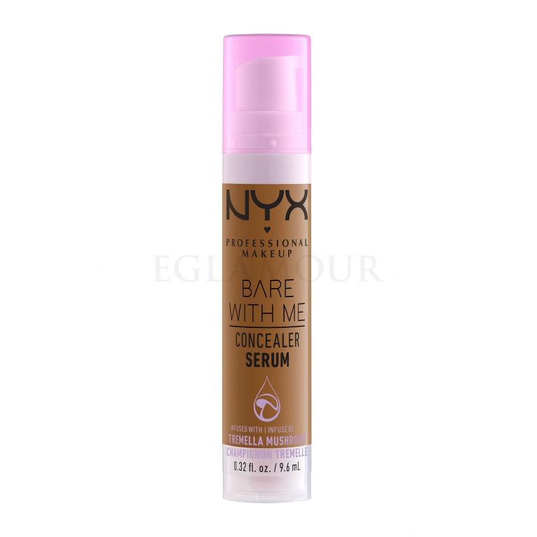 NYX Professional Makeup Bare With Me Serum Concealer Korektor dla kobiet 9,6 ml Odcień 10 Camel