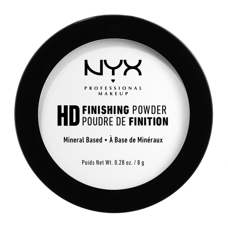 NYX Professional Makeup High Definition Finishing Powder Puder dla kobiet 8 g Odcień 01 Translucent