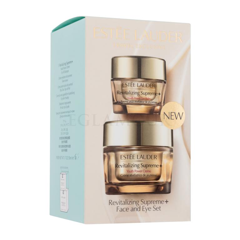 Estée Lauder Revitalizing Supreme+ Face and Eye Set Zestaw Krem na dzień Revitalizing Supreme + Power Cream 50 ml + Balsam na okolice oczu Revitalizing Supreme+ Eye Balm 15 ml