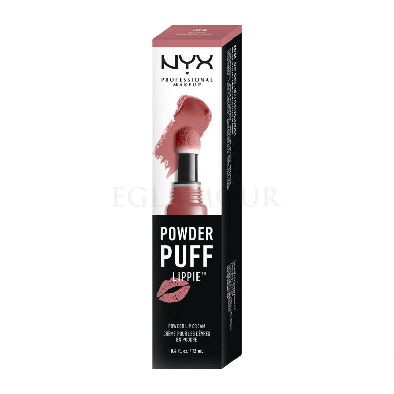 NYX Professional Makeup Powder Puff Lippie Pomadka dla kobiet 12 ml Odcień 08 Best Buds