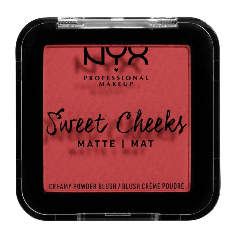 NYX Professional Makeup Sweet Cheeks Matte Róż dla kobiet 5 g Odcień Citrine Rose