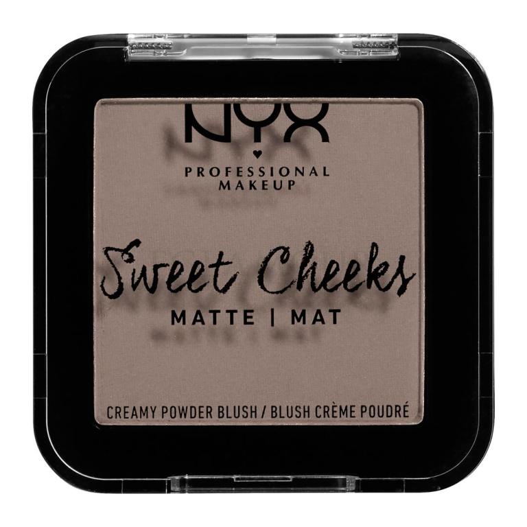 NYX Professional Makeup Sweet Cheeks Matte Róż dla kobiet 5 g Odcień So Taupe