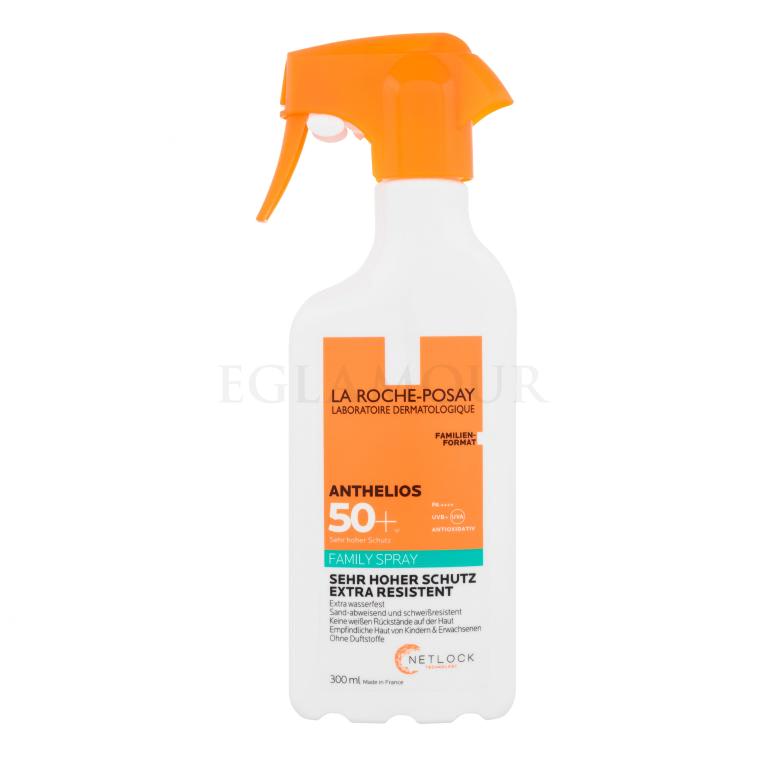 La Roche-Posay Anthelios Family Spray SPF50+ Preparat do opalania ciała 300 ml