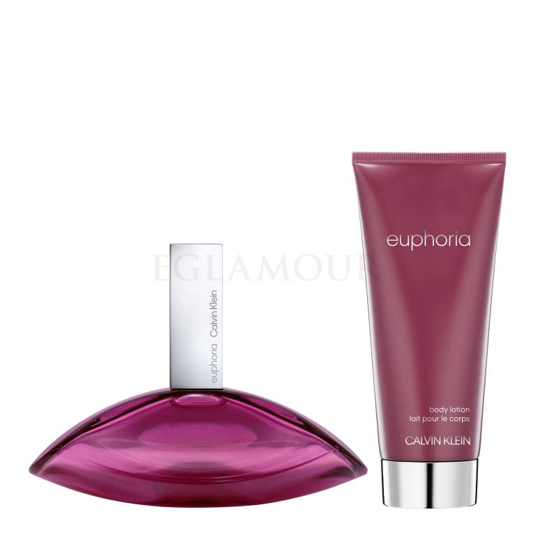 Calvin Klein Euphoria SET1 Zestaw EDP 100 ml + mleczko do ciała 100 ml