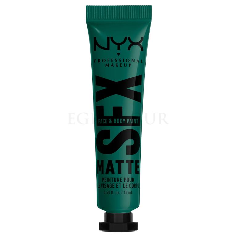 NYX Professional Makeup SFX Face And Body Paint Matte Podkład dla kobiet 15 ml Odcień 04 Must Sea