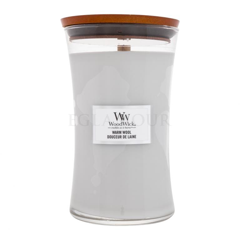 WoodWick Warm Wool Świeczka zapachowa 610 g