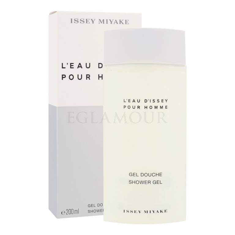 Issey Miyake L&#039;Eau D&#039;Issey Pour Homme Żel pod prysznic dla mężczyzn 200 ml Uszkodzone pudełko