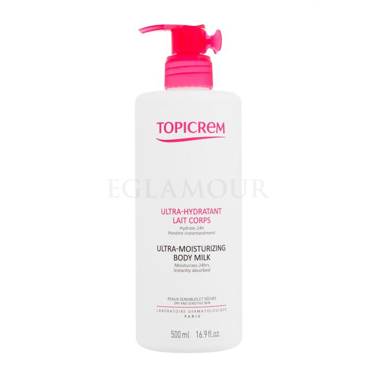 Topicrem Ultra-Moisturizing Body Milk Mleczko do ciała dla kobiet 500 ml