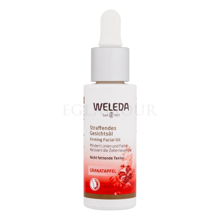 Weleda Pomegranate Firming Facial Oil Olejek do twarzy dla kobiet 30 ml