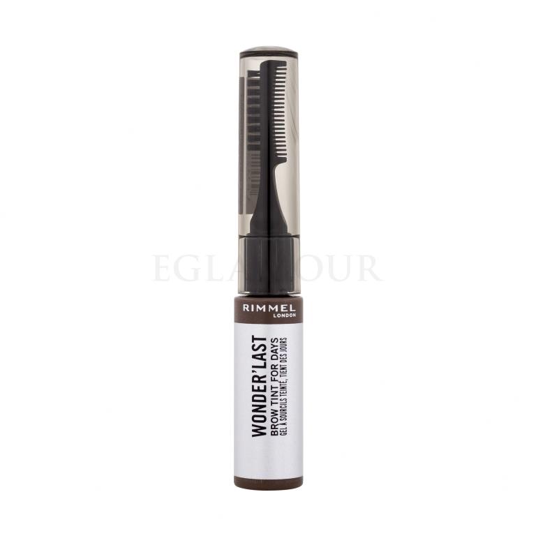 Rimmel London Wonder&#039;Last Brow Tint For Days Żel i pomada do brwi dla kobiet 4,5 ml Odcień 003 Medium Brown