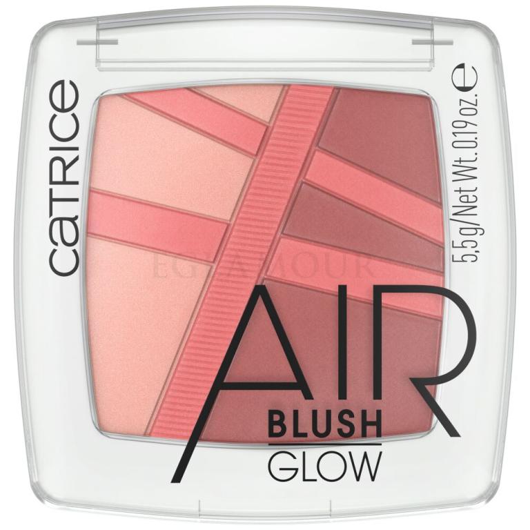 Catrice Air Blush Glow Róż dla kobiet 5,5 g Odcień 020 Cloud Wine