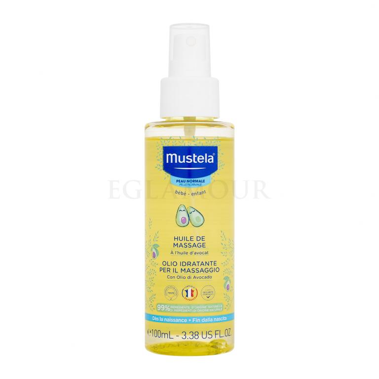 Mustela Bébé Baby Oil Preparat do masażu dla dzieci 100 ml